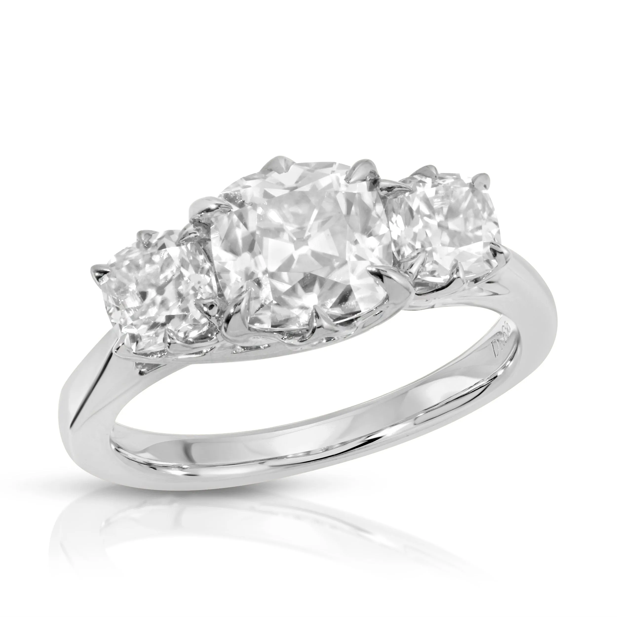 Tressa | Three Stone Moissanite Ring