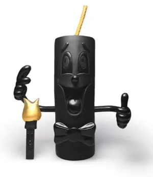 Trouble Trouble Vinyl Figure (Black)