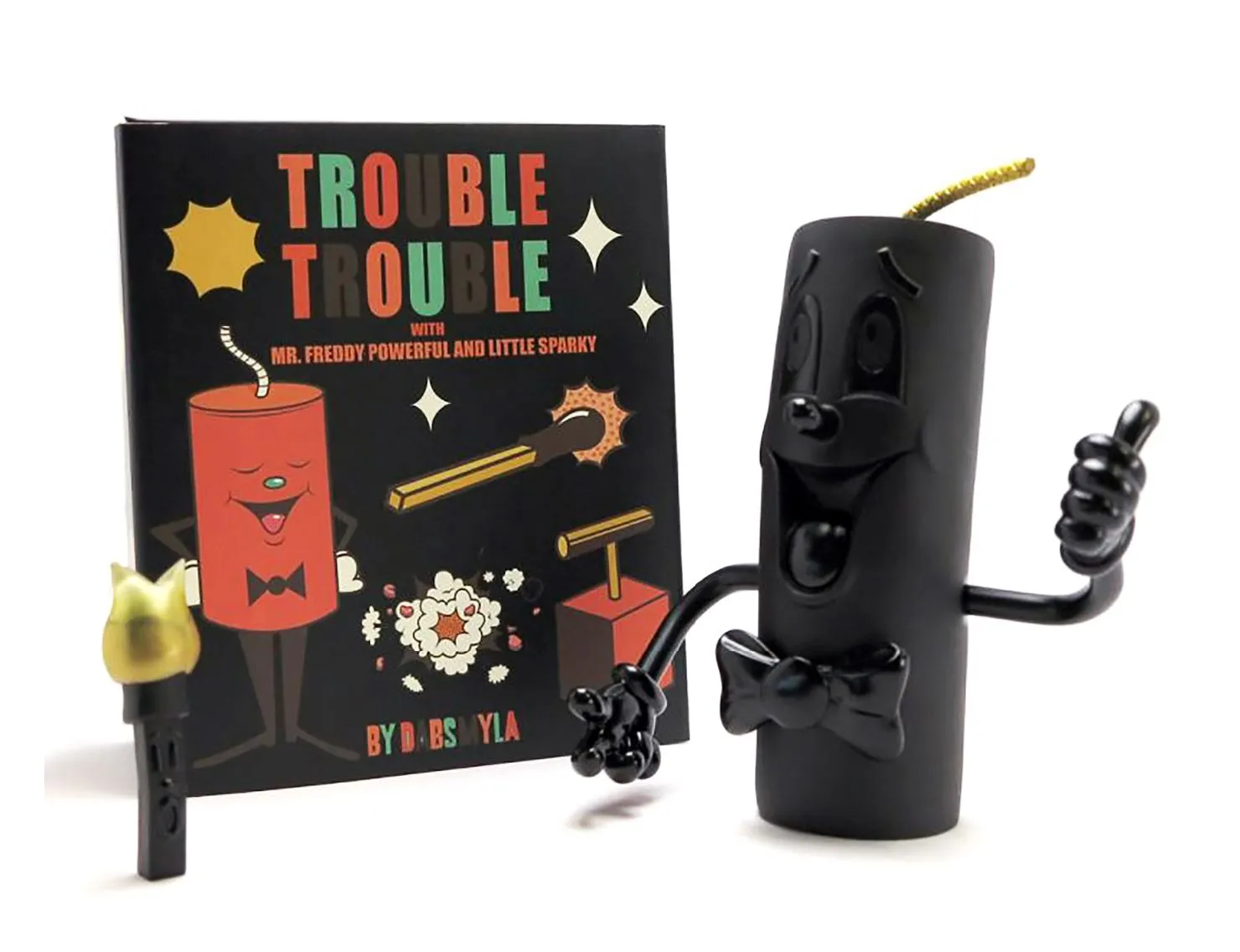 Trouble Trouble Vinyl Figure (Black)