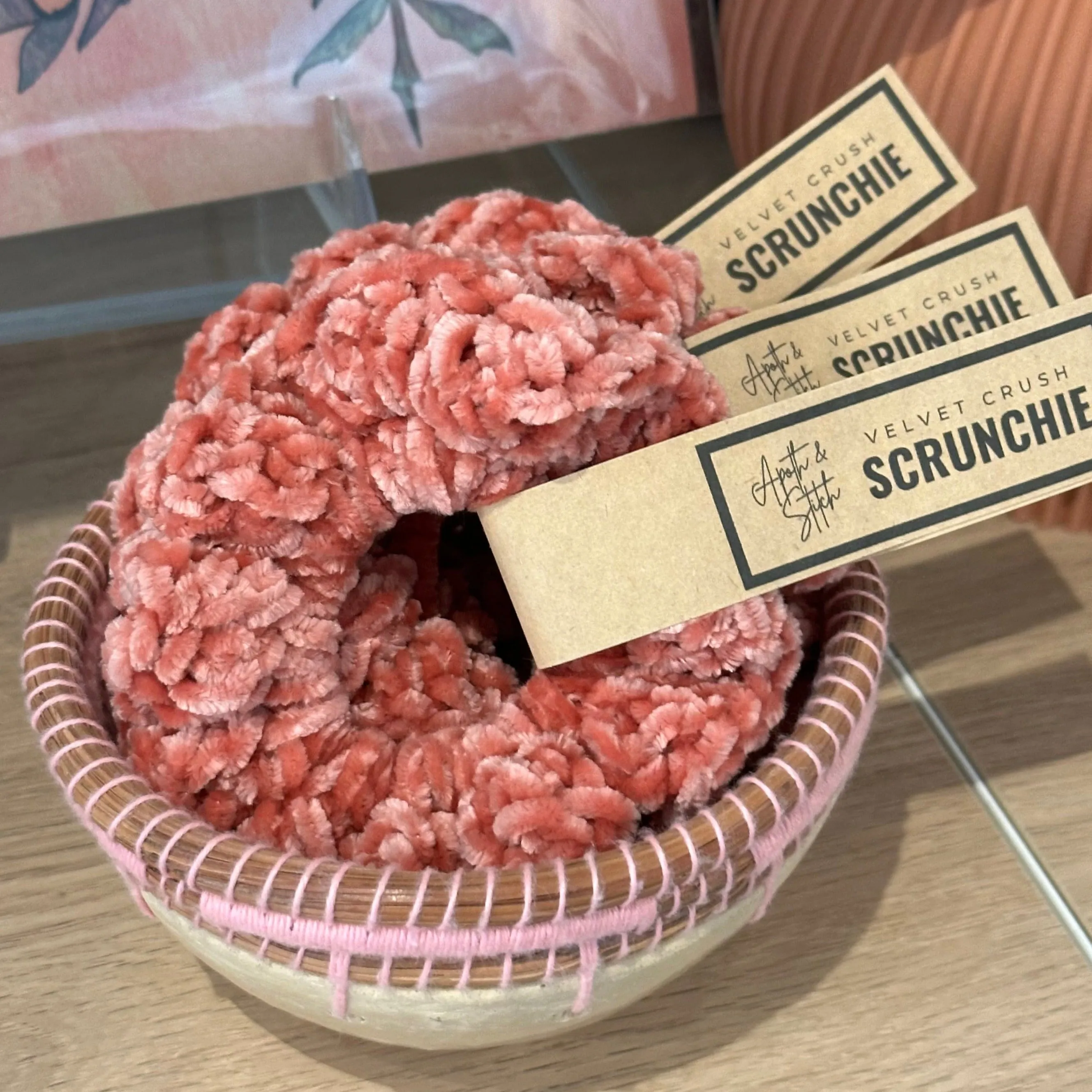 Velvet Crush Scrunchie