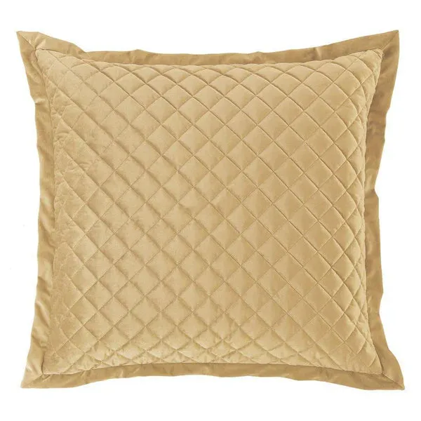 Velvet Diamond Quilted Euro Sham