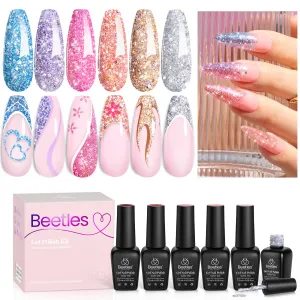 Wonder Glam | 6 Colors Gel Polish Set
