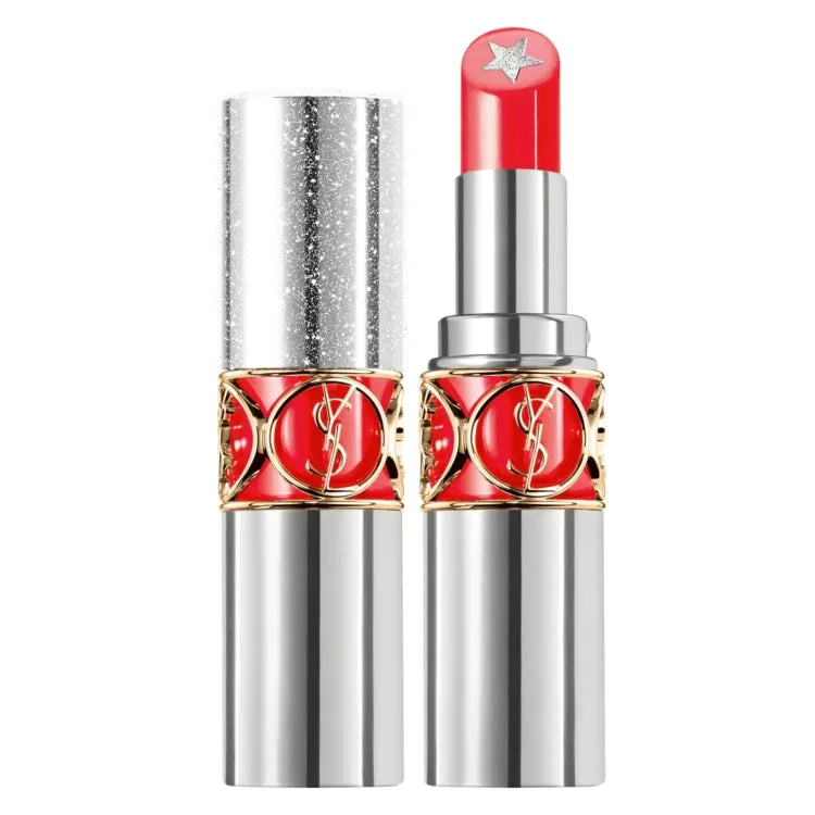 Yves Saint Laurent - Rouge Volupté Rock'N Shine - Étoile Pailletée Couleur & Brillance - Glitter Star Core Sparkling Colour & Shine