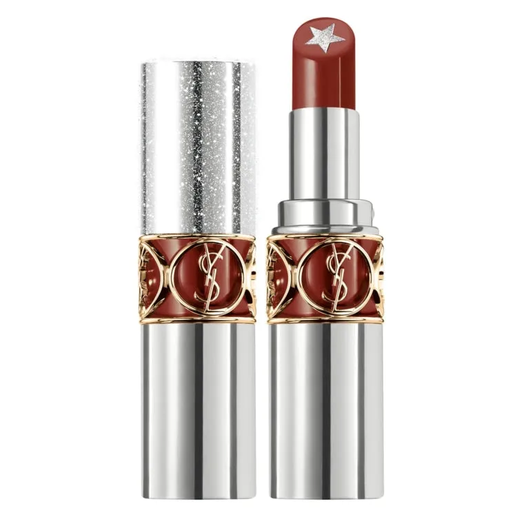 Yves Saint Laurent - Rouge Volupté Rock'N Shine - Étoile Pailletée Couleur & Brillance - Glitter Star Core Sparkling Colour & Shine