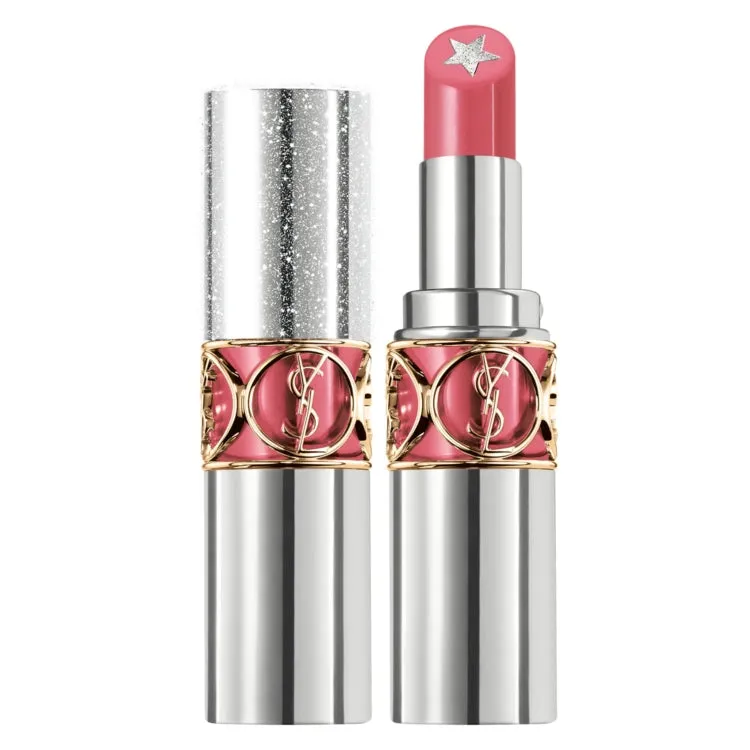 Yves Saint Laurent - Rouge Volupté Rock'N Shine - Étoile Pailletée Couleur & Brillance - Glitter Star Core Sparkling Colour & Shine