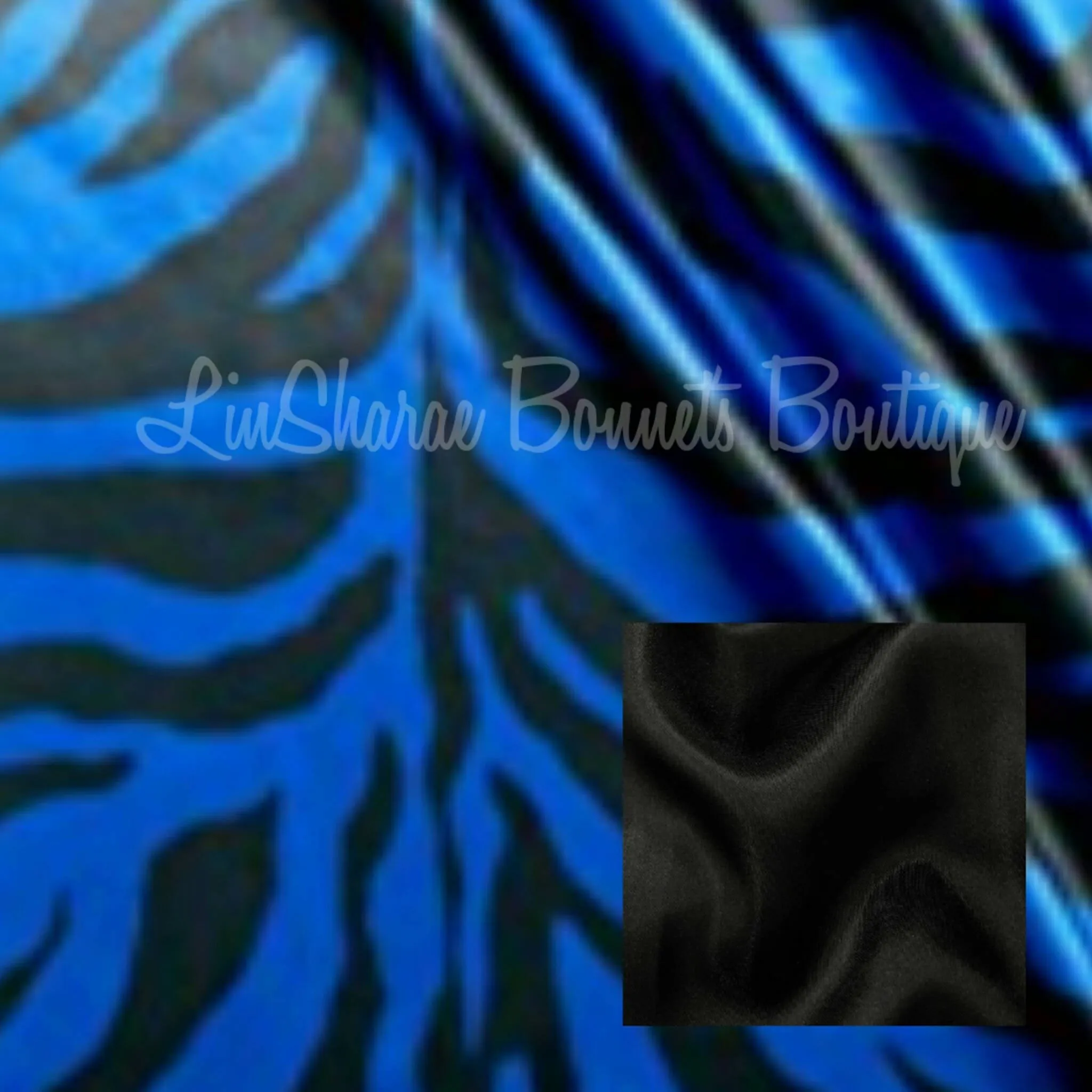 Zebra Satin Bonnet | Baby Bonnet
