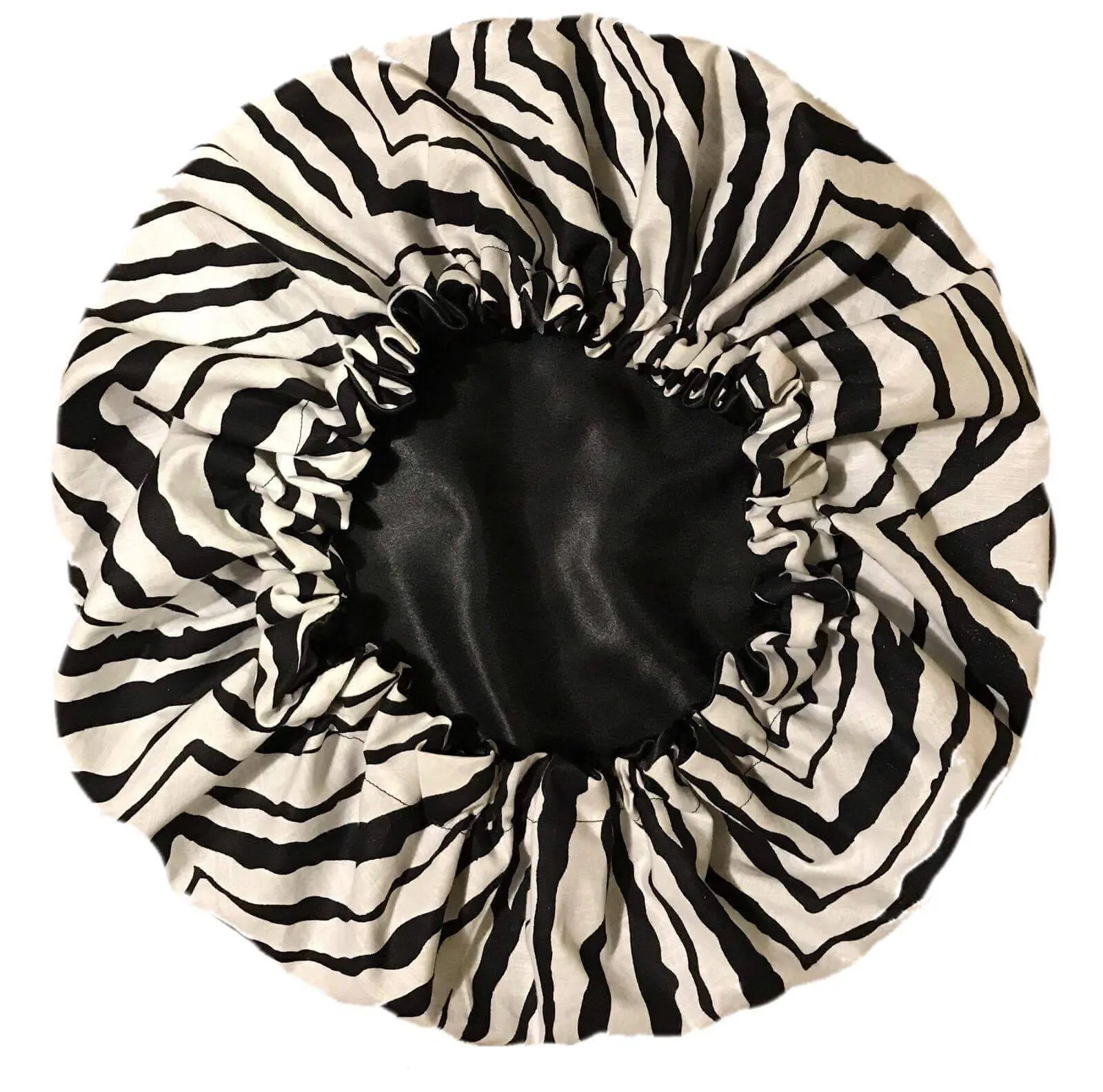 Zebra Satin Bonnet | Baby Bonnet